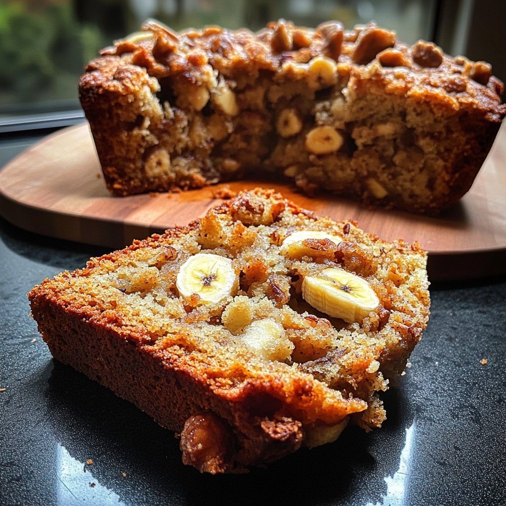 Bananenbrot für Meal Prep