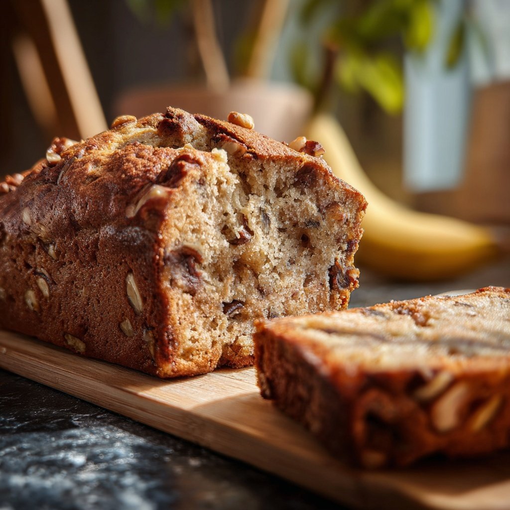 Bananenbrot mit Dinkelmehl