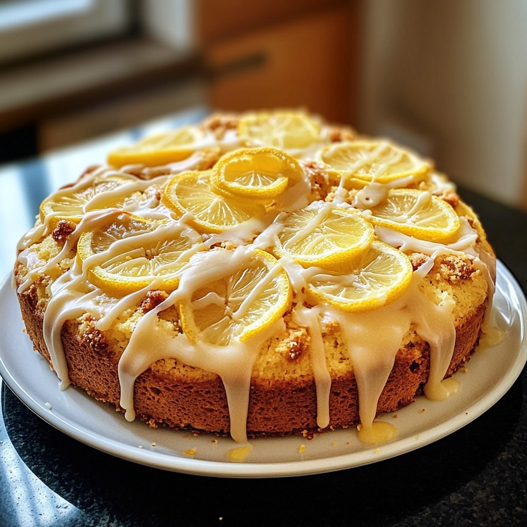 Zitronenkuchen fluffig