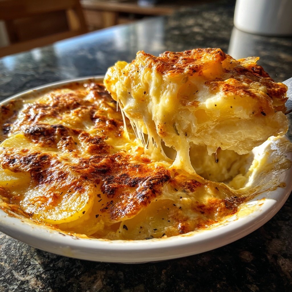 Kartoffelgratin mit Käse