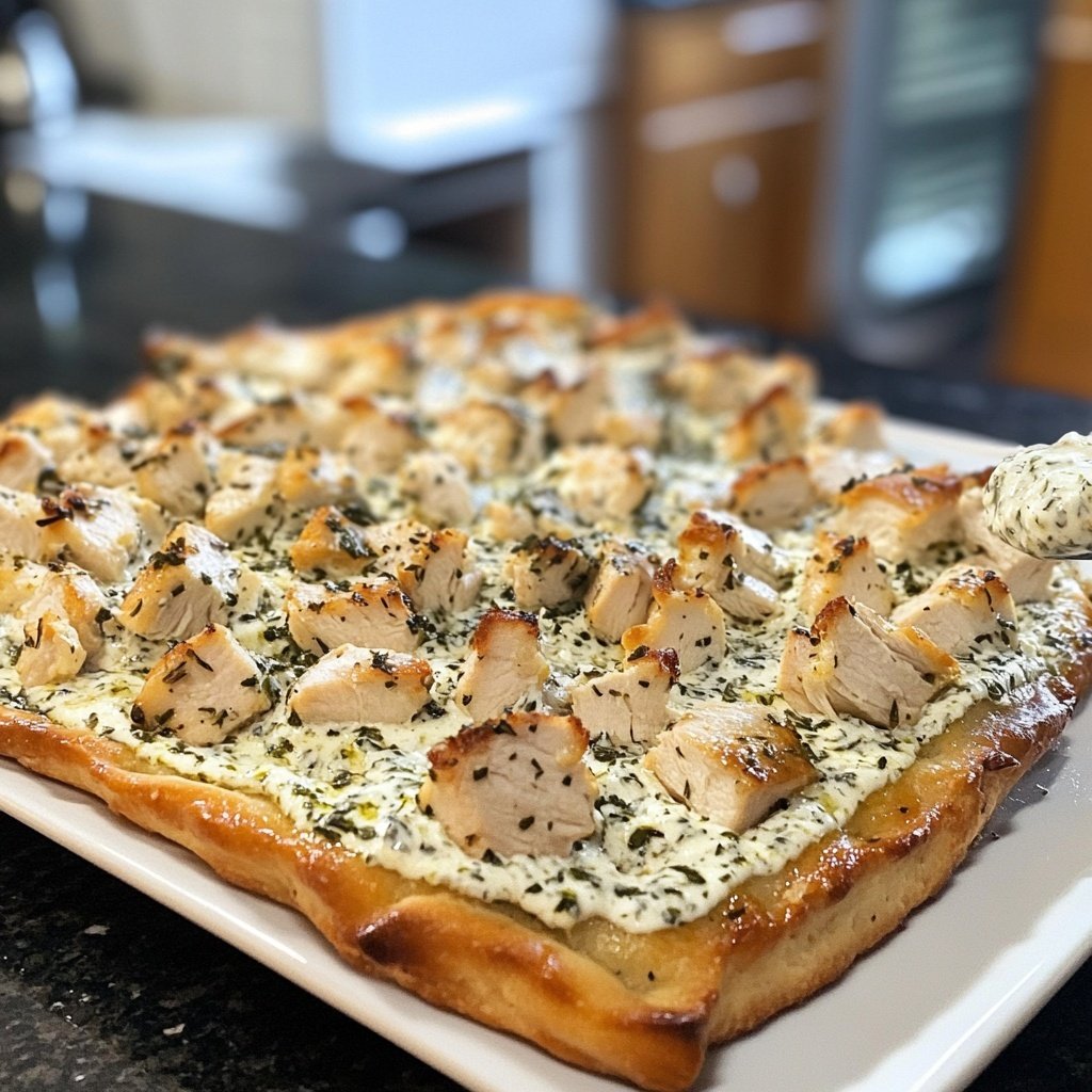 Hähnchenbrust mit Kräuterquark